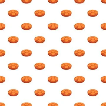 Repeating apple pie pattern on white background 스톡 일러스트
