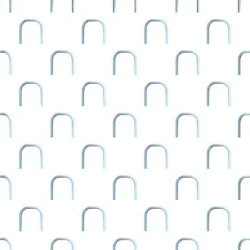 Repeating arch pattern creating seamless simple abstract background Ilustración de archivo