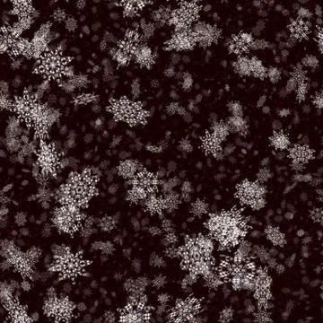 Repeating   background with snowflake 스톡 일러스트