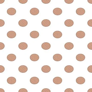 Repeating basket weaving pattern on a white background イラスト素材