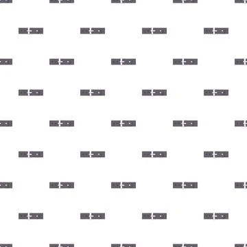 Repeating belt buckles creating a seamless fashion accessory pattern Stockillustratie