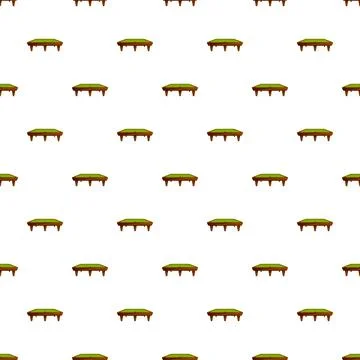 Repeating billiard pool tables forming seamless pattern background 스톡 일러스트