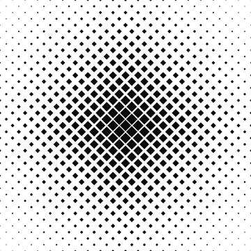 Repeating black white vector square pattern Stock Illustration