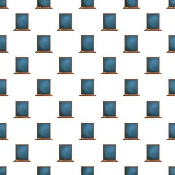 Repeating blackboard pattern for education and school themes Illustrazione stock
