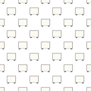 Repeating blank billboard pattern for advertising and marketing Stock Illustration