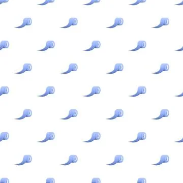 Repeating blue adhesive tape pattern on white background Stock Illustration