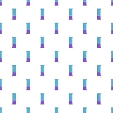 Repeating blue and purple candy bar pattern Stock Illustration