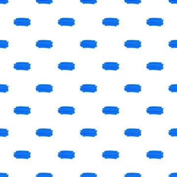 Repeating blue brush strokes forming seamless pattern Illustrazione stock