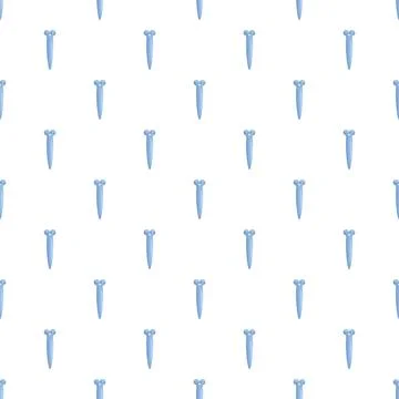 Repeating blue face rollers creating a seamless pattern イラスト素材