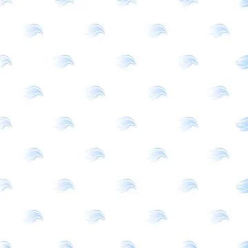 Repeating blue lines forming abstract wind wave pattern Stock Illustration