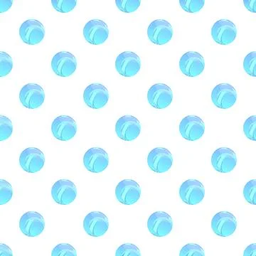Repeating blue water drops pattern background Stock Illustration