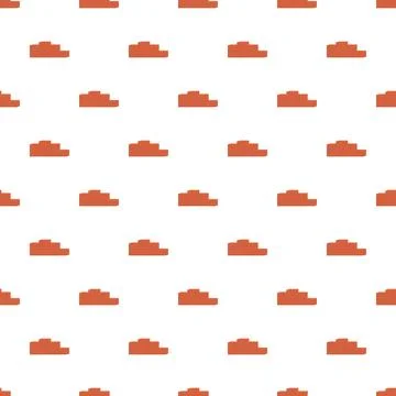 Repeating brick pattern forming abstract steps background Stock Illustration