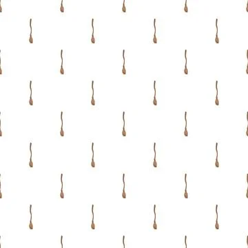 Repeating broomstick cartoon pattern for halloween magic background 스톡 일러스트