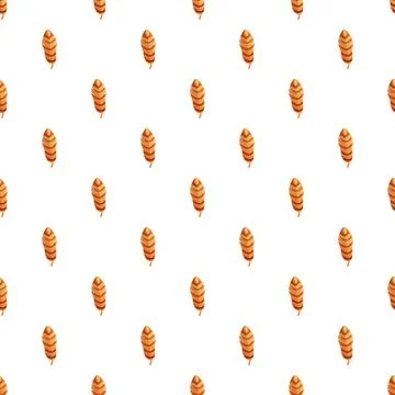 Repeating brown bird feather seamless pattern 스톡 일러스트