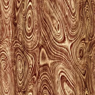 Repeating burlwood pattern Stock Illustration