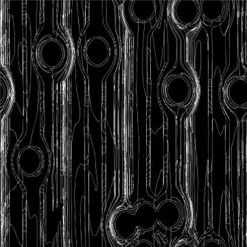 Repeating burlwood vector pattern Stock Illustration