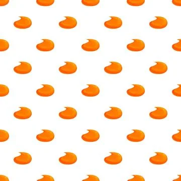 Repeating caramel candy seamless pattern background Stock Illustration