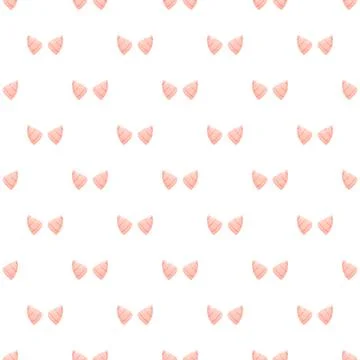 Repeating cartoon devil horns creating seamless pattern Illustrazione stock