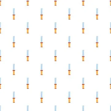 Repeating cartoon kitchen knife pattern background 스톡 일러스트
