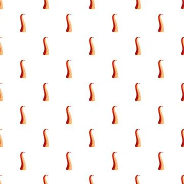 Repeating cartoon octopus tentacles creating seamless pattern Stock-Illustration