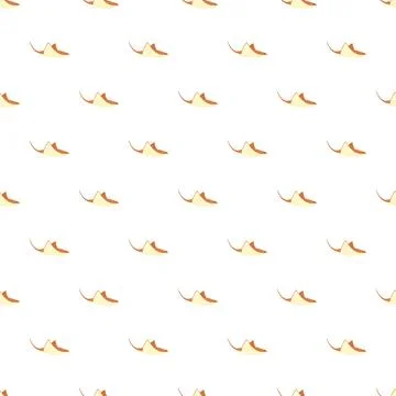 Repeating cartoon stingray pattern on white background 스톡 일러스트