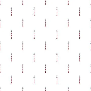 Repeating cell tower pattern creating telecommunications connection backgroun Stock Illustration