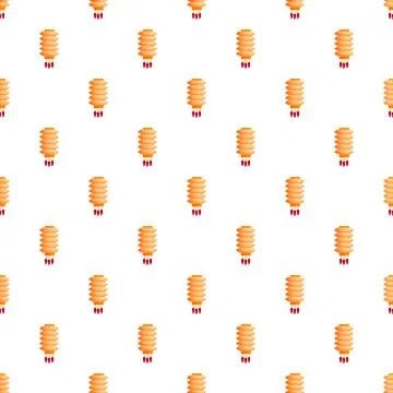 Repeating chinese lanterns creating a cultural pattern background Stock Illustration