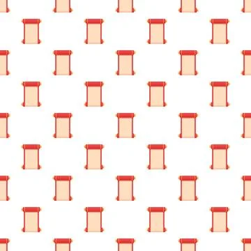 Repeating chinese scroll pattern creating a background Stockillustratie