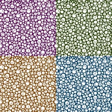 Repeating circle pattern background Stockillustratie