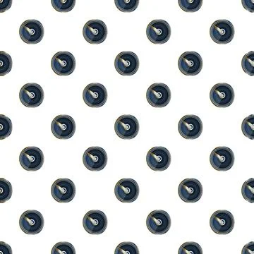 Repeating circular meter gauges creating seamless pattern イラスト素材