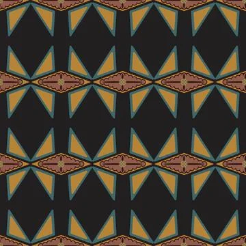 Repeating classical ornament seamless pattern Stock Illustration