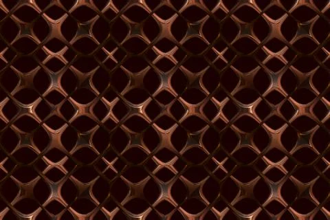 Repeating copper Celtic background Stock Illustration