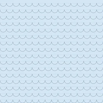 Repeating decorative wave pattern seamless background for branding and desi.. Stock Illustration
