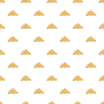Repeating desert sand dune pattern background Stock Illustration