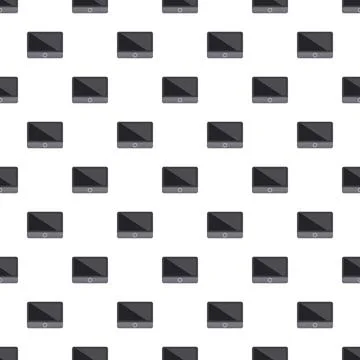 Repeating digital tablet device pattern background illustrating technology 스톡 일러스트