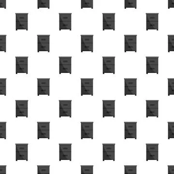 Repeating drawer cabinet pattern creating an organized backdrop 库存插图