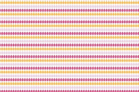 Repeating egg pattern. Funny spring background Stock Illustration