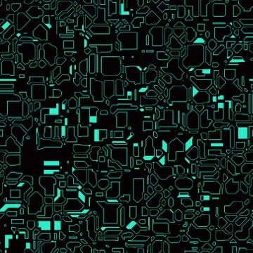 Repeating electronic  vector  background Stock Illustration