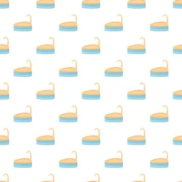 Repeating elegant perfume bottle design seamless pattern Stock Illustration