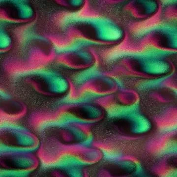 Repeating fantasy iridescent   pattern Stock Illustration