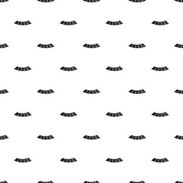 Repeating fashion element pattern for textiles and apparel イラスト素材