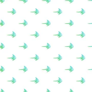Repeating flowing arrow pattern moving right direction Stock Illustration