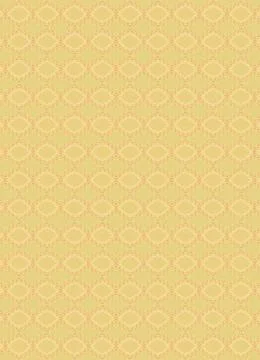 Repeating geometric background in citron ice, sand dollar, clay orange, vermilio Stock Illustration