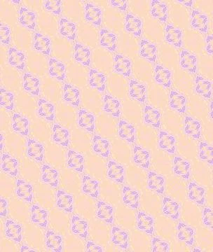 Repeating geometric background in happy lavender cream tones with pale yellow, p Stock Illustration