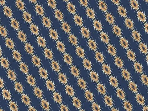 Repeating geometric background in honey, beige, sand, snow, peach, soft gold, sa Stock Illustration