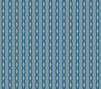 Repeating geometric background rendered in parchment, blue fog, anchor grey, dar Stock Illustration