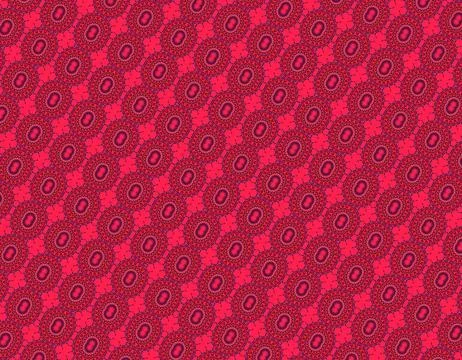 Repeating geometric background in space pulsar core tones with dark void, magent Stock Illustration