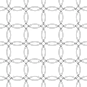 Repeating geometric circle seamless pattern background Stock Illustration