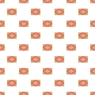 Repeating geometric diamond rhombus pattern background イラスト素材