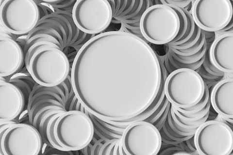 Repeating geometric figures Stock Illustration